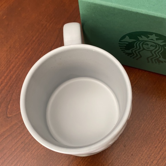Starbucks ceramic light grey mermaid mug - Picture 5 of 8